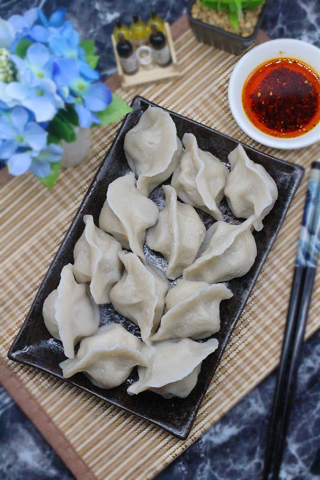 白菜羊肉水饺