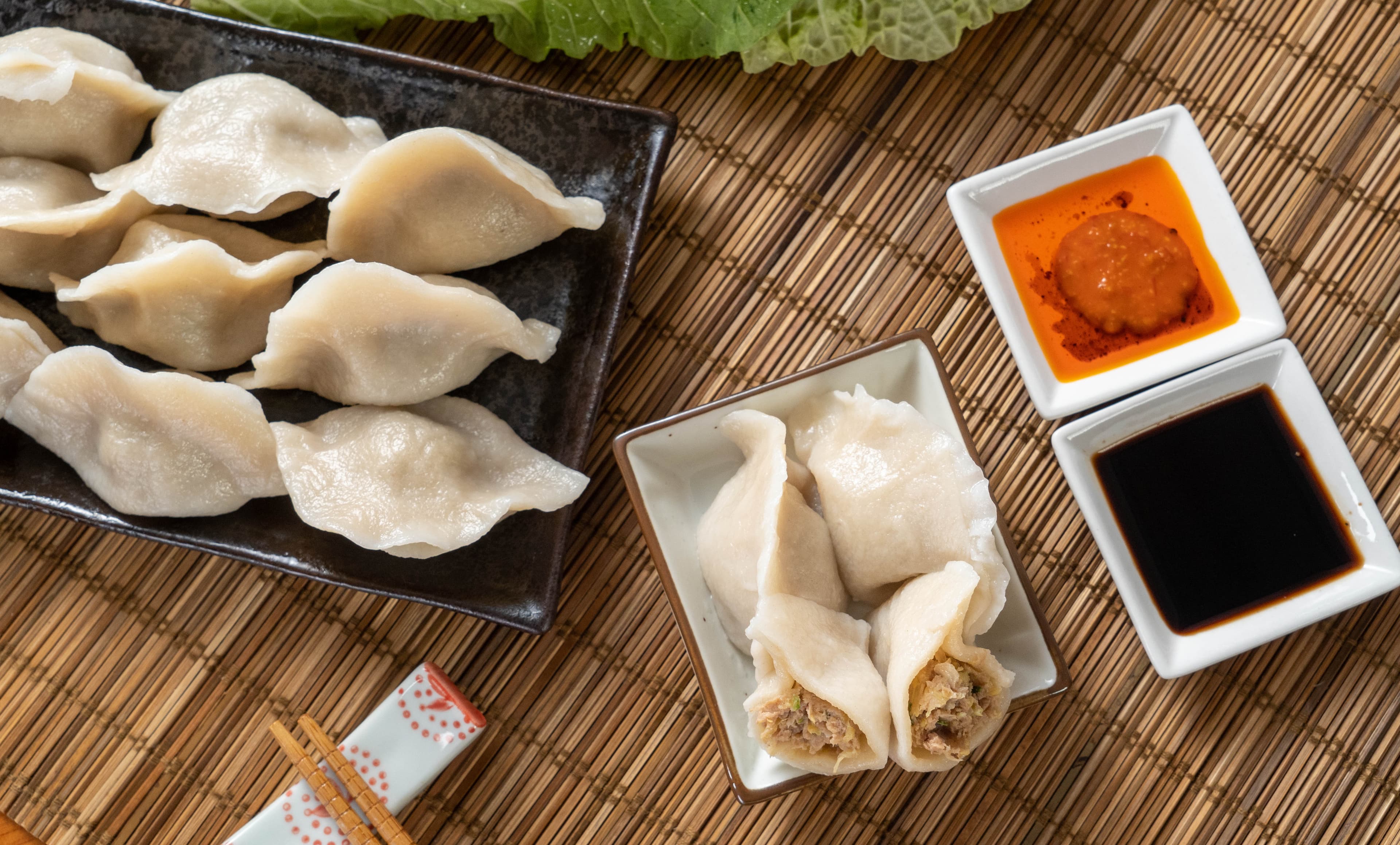 韭菜鮮虾水饺