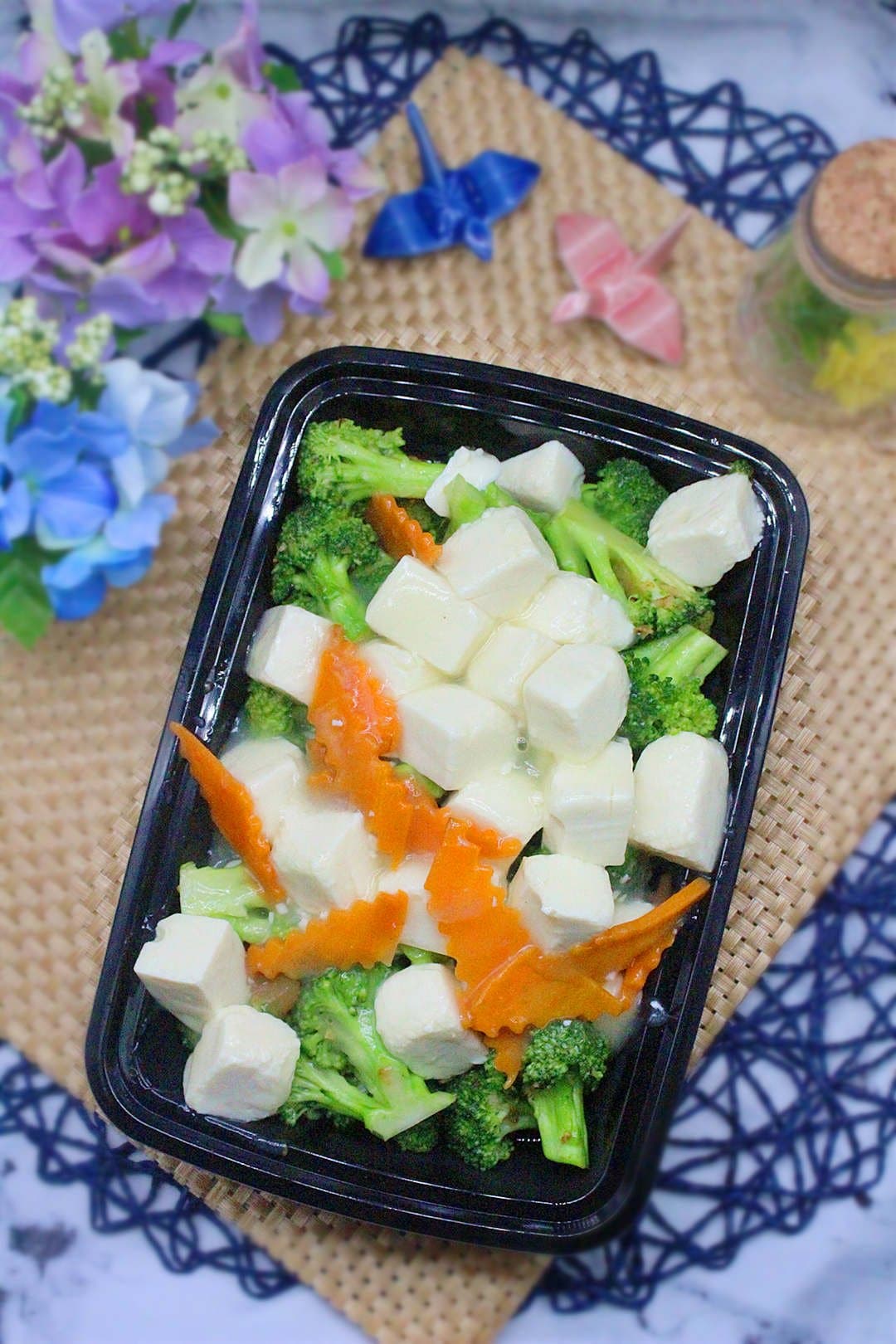 西兰花豆腐 | 蔬菜和豆腐类