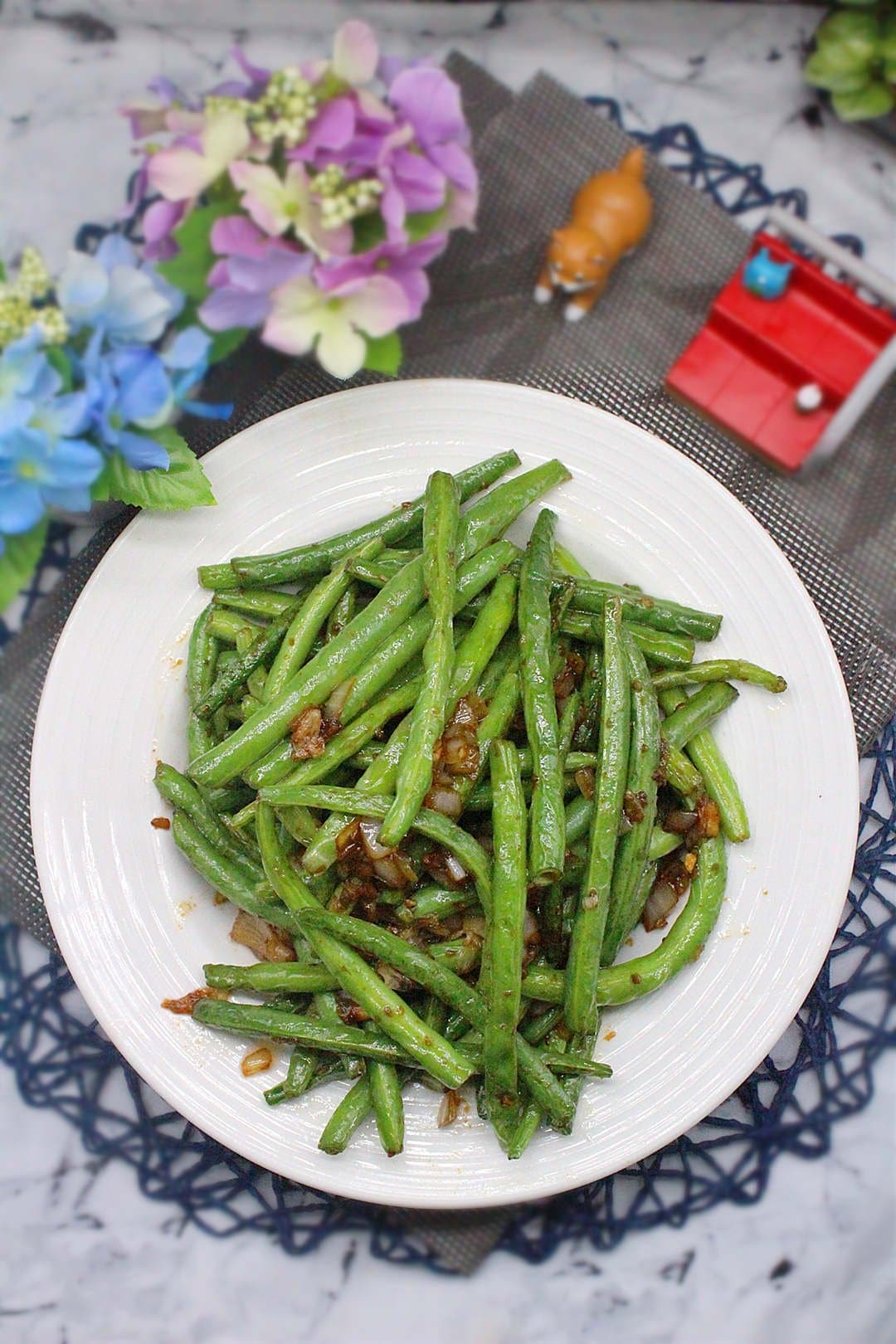 乾扁四季豆 | 蔬菜和豆腐类