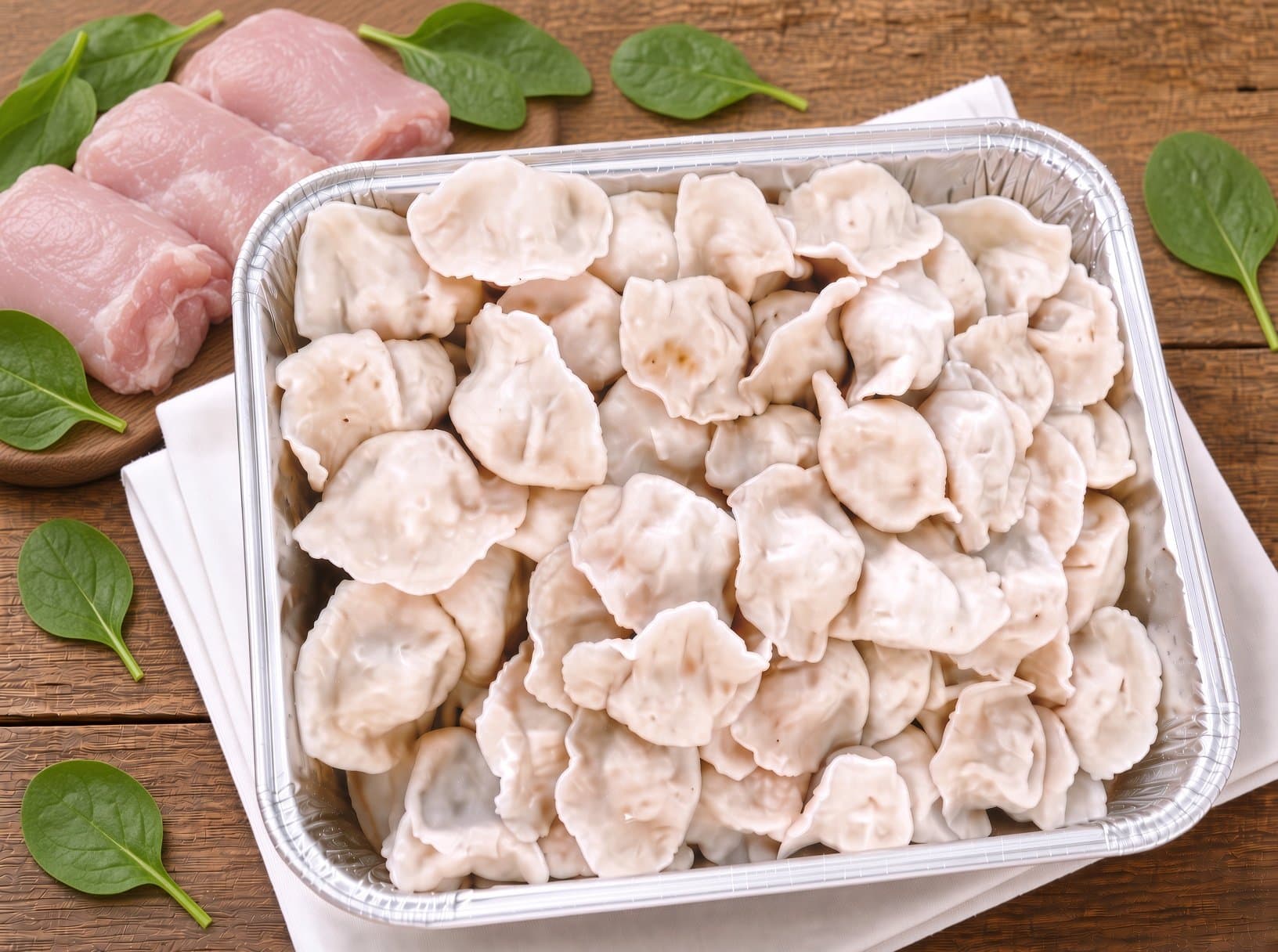 Chicken & Spinach Dumpling