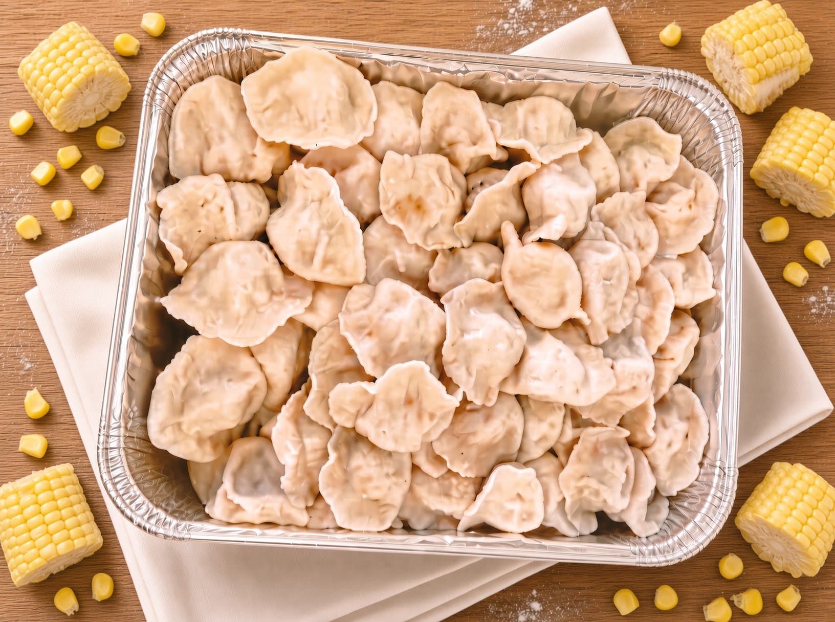 Chicken & Corn Dumpling