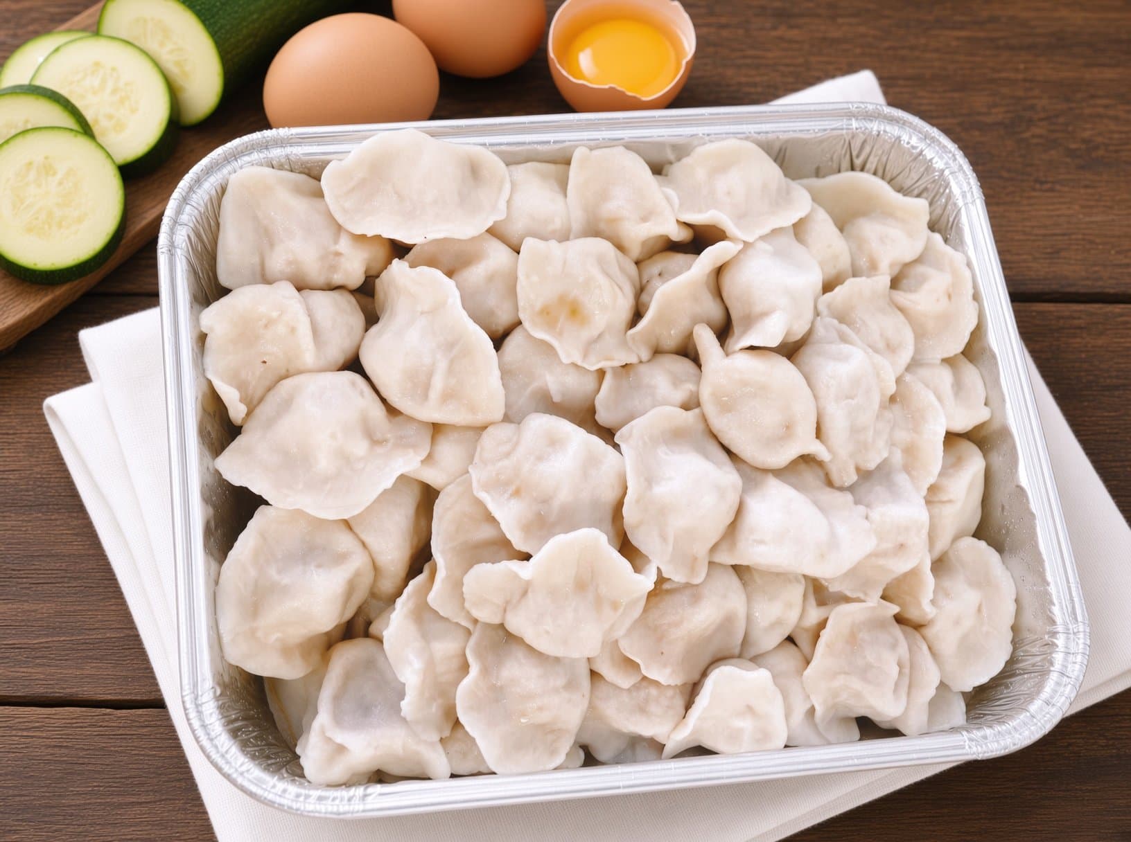 Zucchini & Egg Dumpling