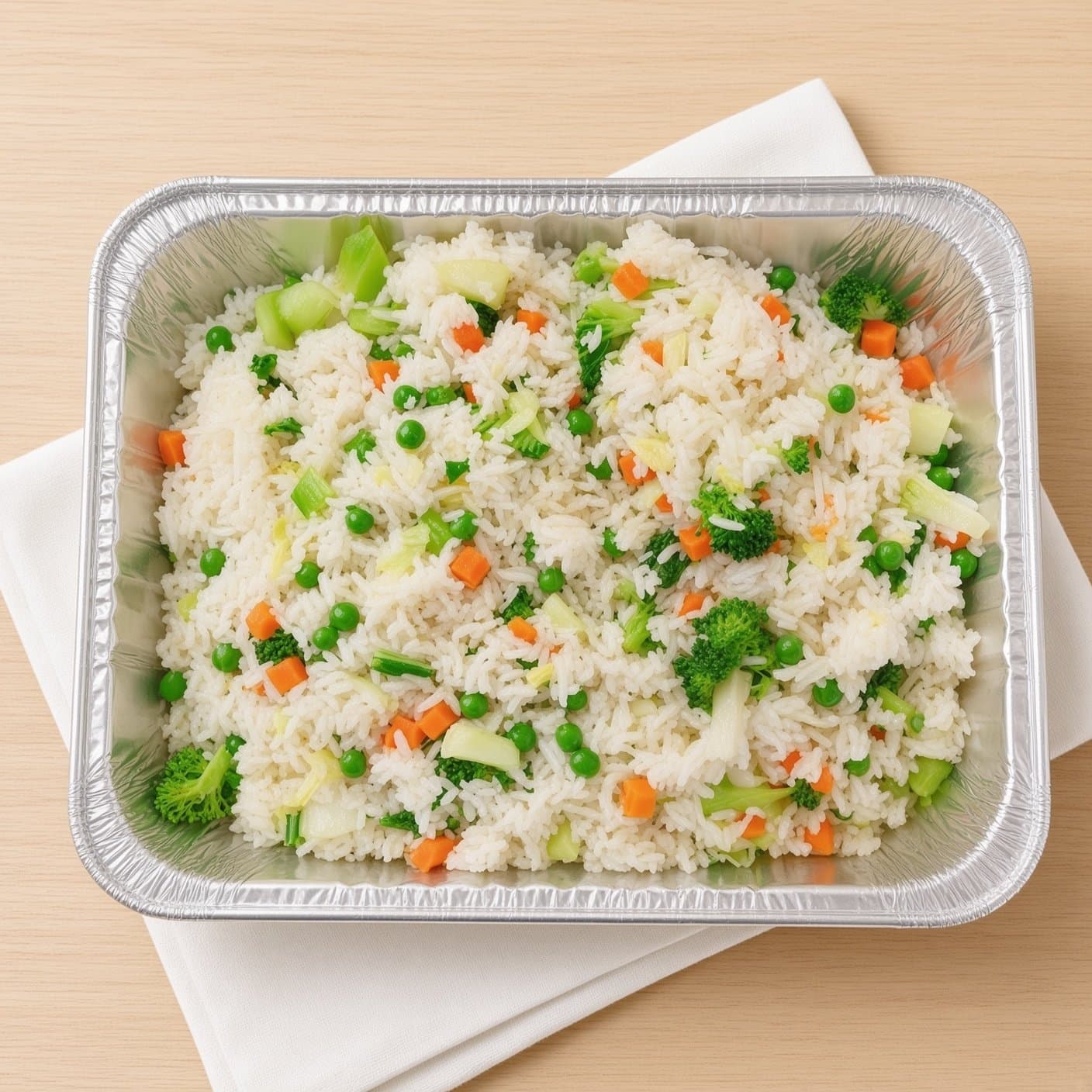 Vegan Fried Rice (No Egg)